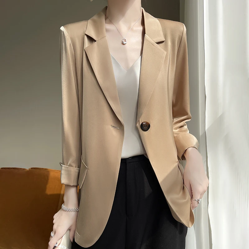 For Women Blazer Mujer 2023 New In Outerwears Clothing Casaco Chaquetas Plus Size Matching Sets Spring Clothes - AliExpress