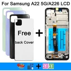 6.6“New For Samsung A22 5G LCD A226 A226B SM-A226B/DSN Display Touch Screen Digitizer Assembly Replacement repair parts