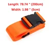 Travel Luggage Strap Adjustable Password Lock Packing Belt Baggage Secure Lock Anti-theft Luggage Strap Bundling Belt Packing 2