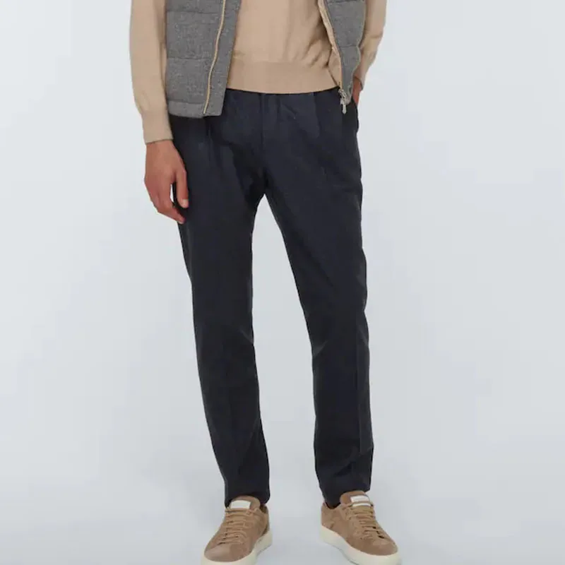 

Men's Straight Leg Pants Autumn And Winter New Drawstring Fashion Trend Slim Everything Big Size Casual Pants