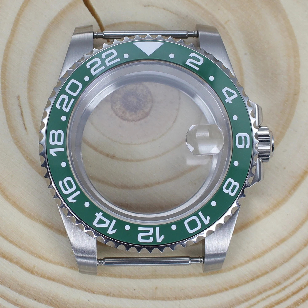 NH35 40 MM Luxus Uhrengehäuse Keramik Lünette Saphir Für SUB GMT NH34 NH35 NH36 NH38 ETA 2824 Miyota 8215 20ATM Uhr Zubehör – Detail 13
