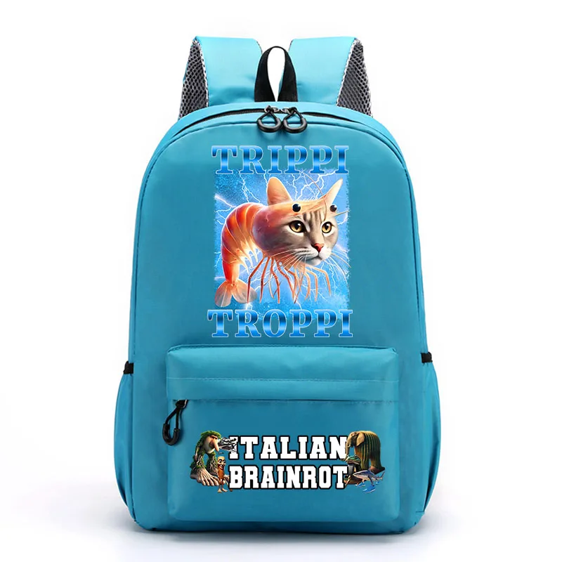 Nueva mochila italiana Brainrot Tung Tung Sahur cocodrilo
