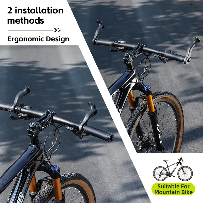 Alt Bars Most Comfortable Mountain Bike Handlebars WEST BIKNG