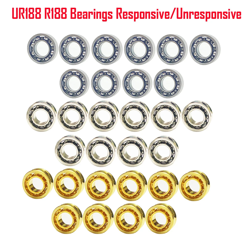 YoyoBearing10PcsBagUR188R188ResponsiveUnresponsiveBearingsfor