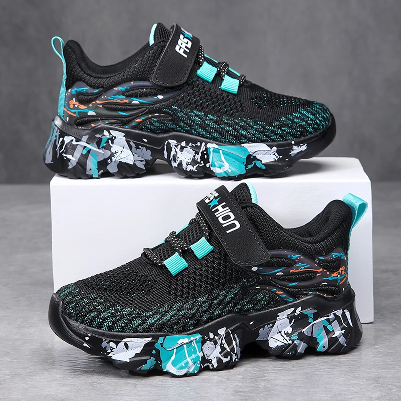 Autumn Children Fashion Sports Shoes High Quality Outdoor Sneakers Boys Girls PU Leisure Trainers Shoes Kids Casual Sneaker sports shoes kids sneakers kids shoes kids sports shoes