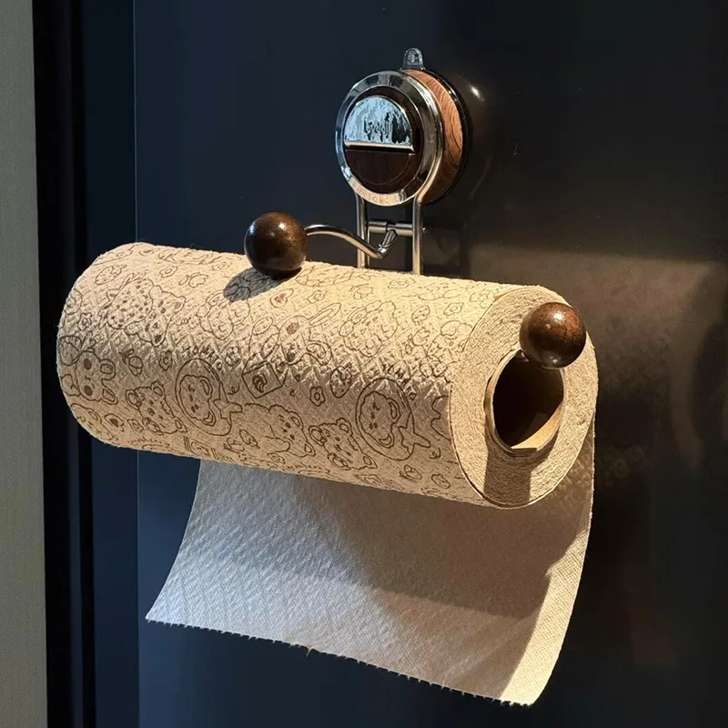 Suction Cup Kitchen Paper Towel Holder Stainless Steel Toilet Paper Holder Tissue Hanger Roll Holder for Bathroom Accessories Suction Cup Kitchen Paper Towel Holder Stainless Steel Toilet Paper Holder Tissue Hanger Roll Holder for Bathroom Accessories