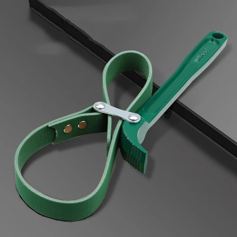 Non-Slip Multifunctional Strap Wrench for Plumbing and Automotive Tasks