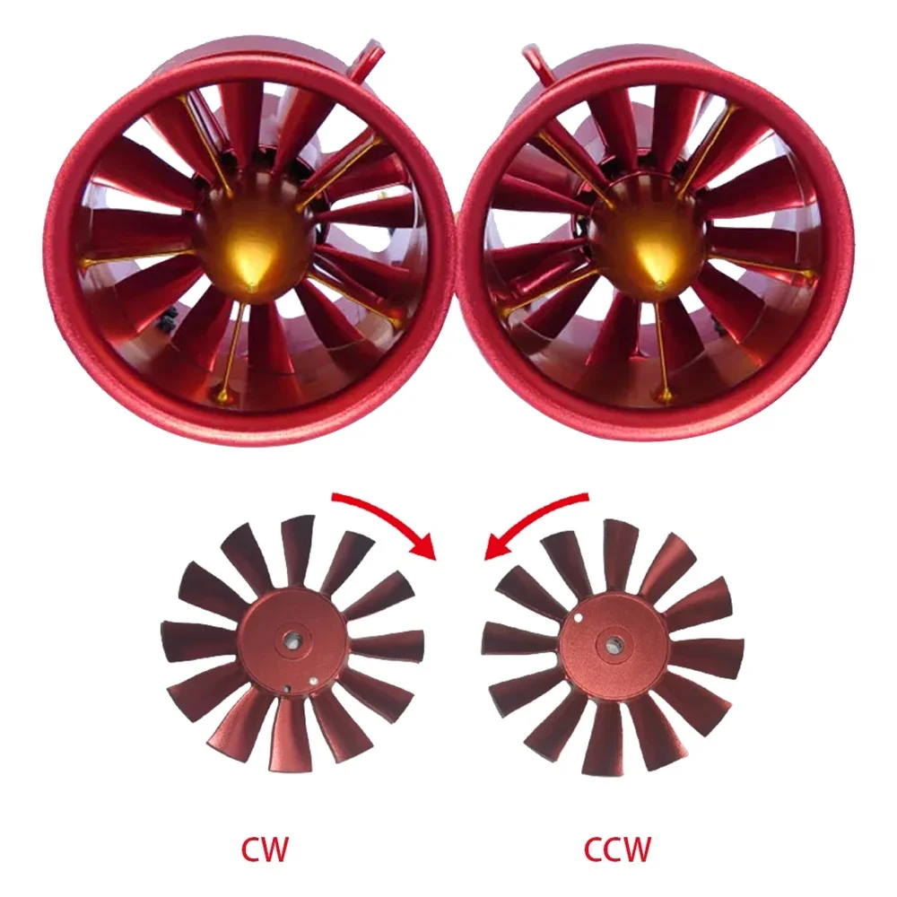 Moteur EDF 90mm/105mm 6S/12S pour avion RC - CW/CCW