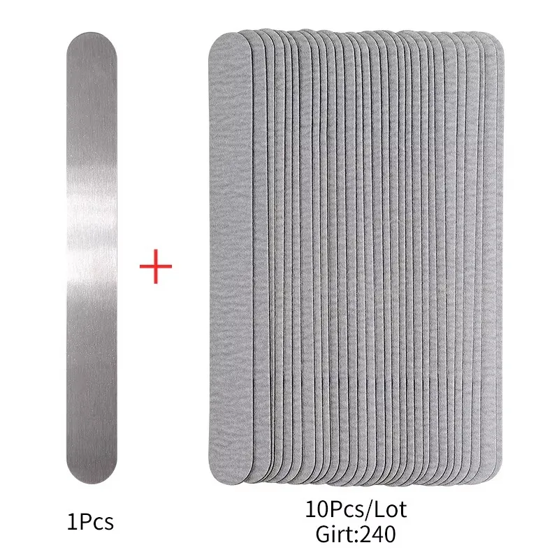 Professional Manicure Refillable Nail File Set (100-240 Grit)
