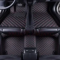 Custom 3D Car Floor Mats for Ford Explorer 5 Seat 2016-2020 Focus 2018-2023 2012-2017 Interior Accessories Artificial Leather 5