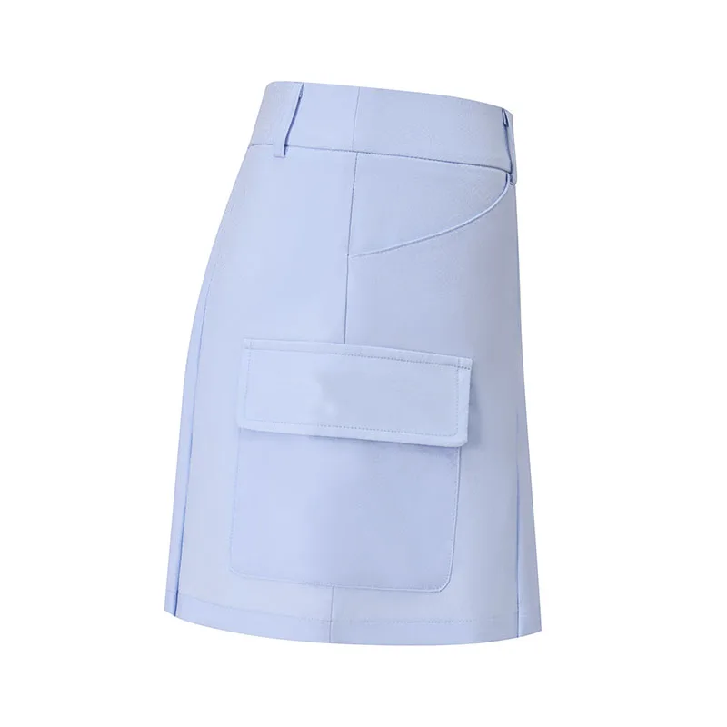 Korean Women Golf Clothing Short Skirt Gentle Fashionable All-match Brushed Pleated Skirt Lining Shorts
