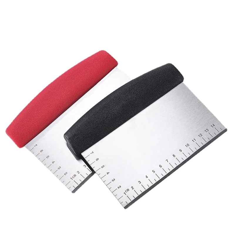 Stainless Steel Dough Scraper Chopper Dough Cutter for Bread and Pizza-Pastry Cutter for Kitchen with silicone Handle dough scraper,dough cutter