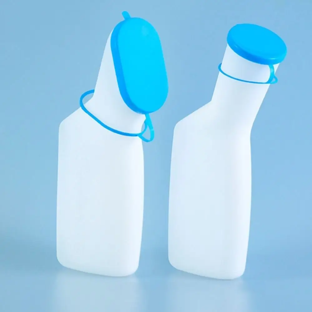 

1000ml Urinal Pee Bottle with Seal Lid Outdoor Toilet Pee Collector Storage Bottle Toilet Aid Bottle Handle Design