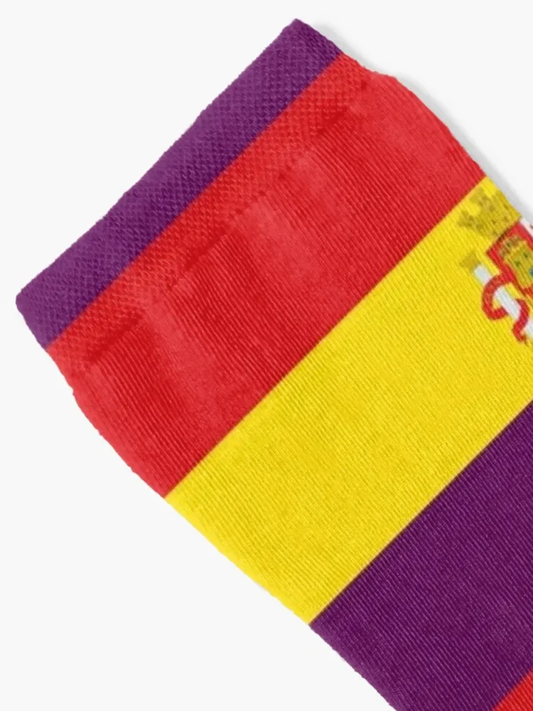 Spanish Republican flag Socks compression stockings for women sports stockings man Ankle socks woman Male sock