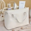 Large-Capacity Travel Cosmetic Bag Portable PU Makeup Pouch Women Waterproof Bathroom Washbag Multifunctional Toiletry Kit 4