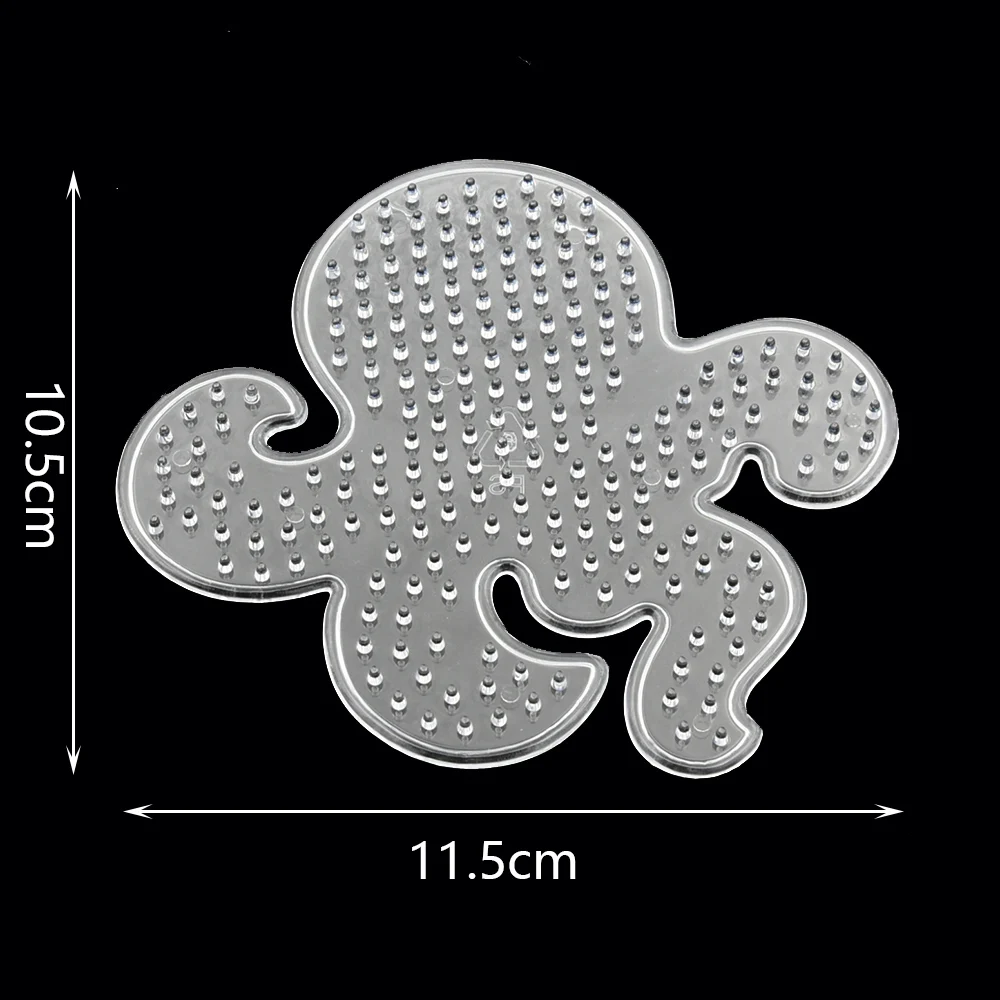 Colorful DIY Beads Tool Educational Puzzle Pegboard Template
