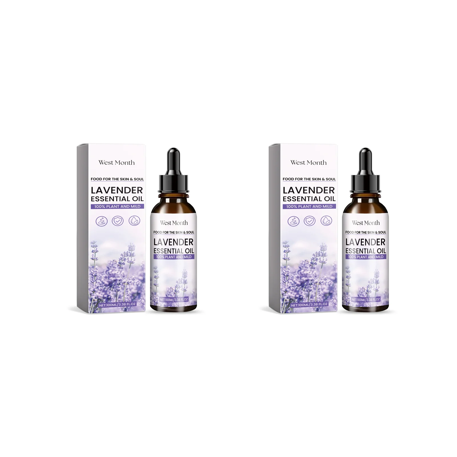 Lavender Essential Oil for Skin Nourishment, Anxiety Relief & Enhanced Sleep Quality