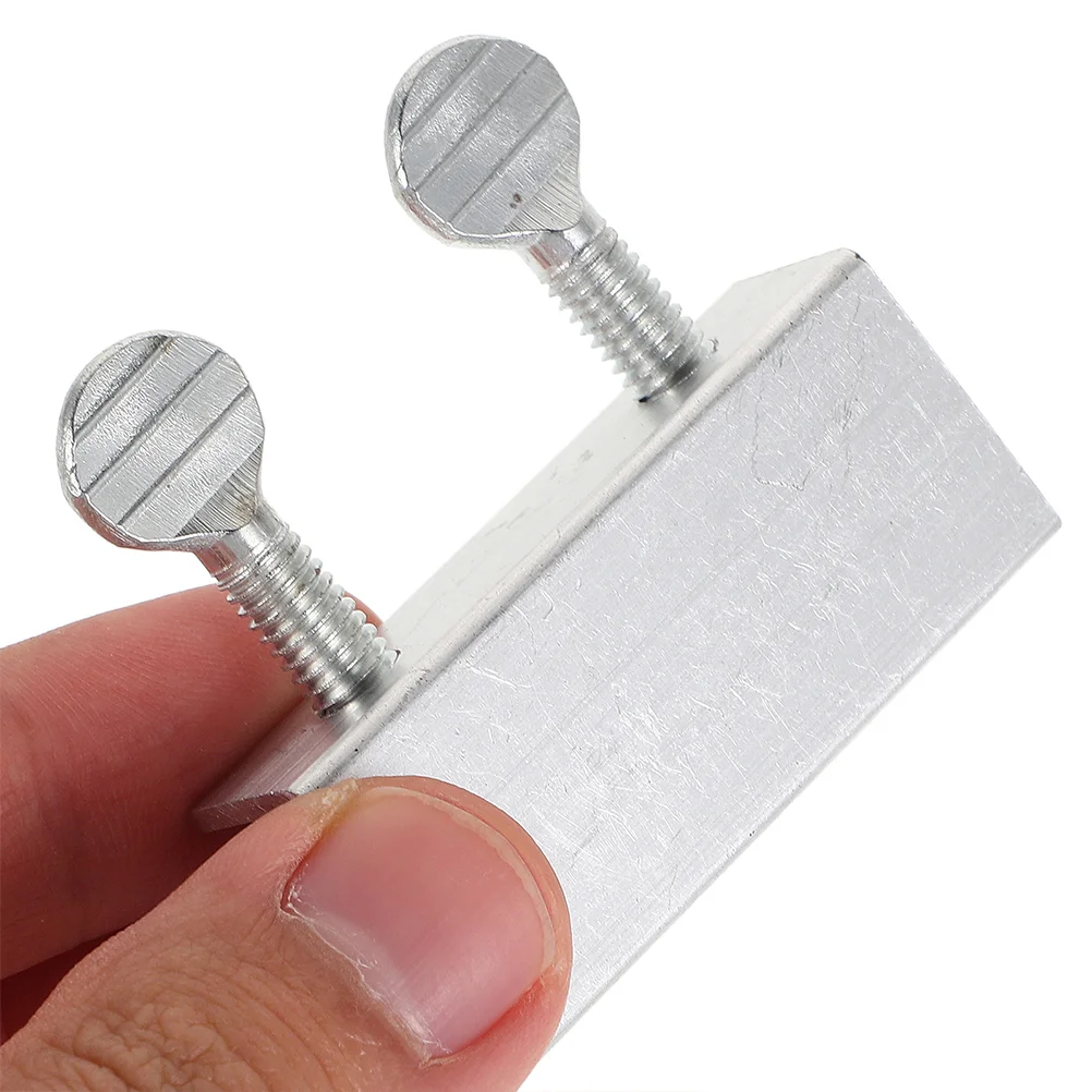 2 Pcs Window Safety Latch Stopper Lock Foldable Clothes Hanger Screen Security Aluminum Alloy Child Pin Switch