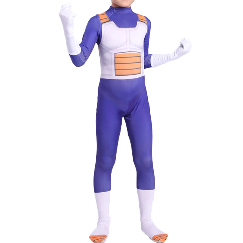Kids Adults Bodysuits Anime Characters Cosplay Costume Superhero Party Dress Up