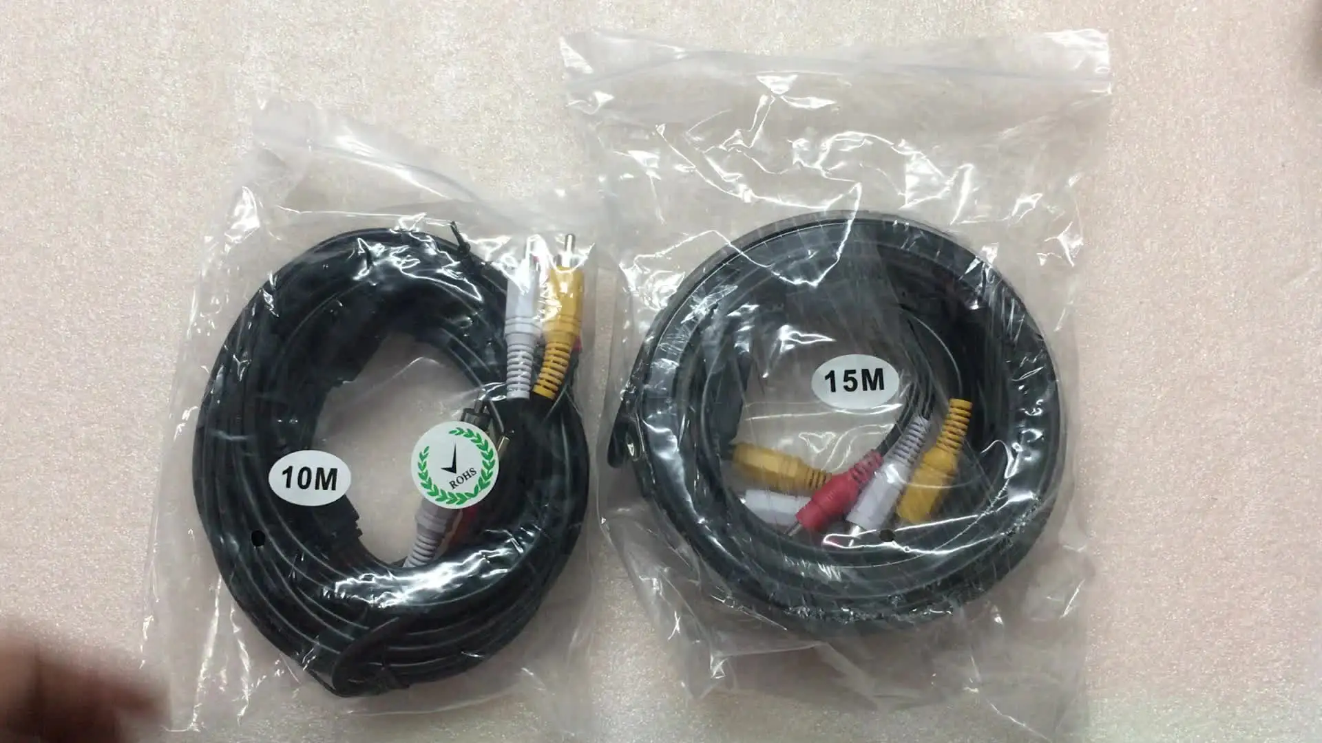 Cavo Video + Alimentazione 5M Per Telecamere Analogiche | Cavo Unico AV E DC | Plug & Play | Rame E PVC | Per Sorveglianza - Foto 6