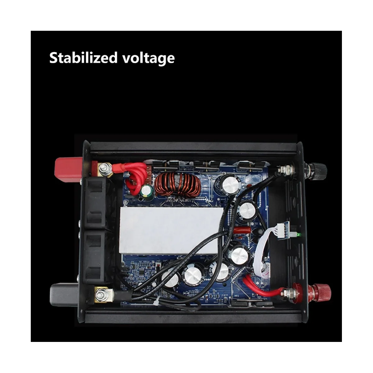 12V to 24V DC 60 Power Booster Step-Up DC Converter 12 Volt to 24 Volt Transformer for Car Video Refrigerator