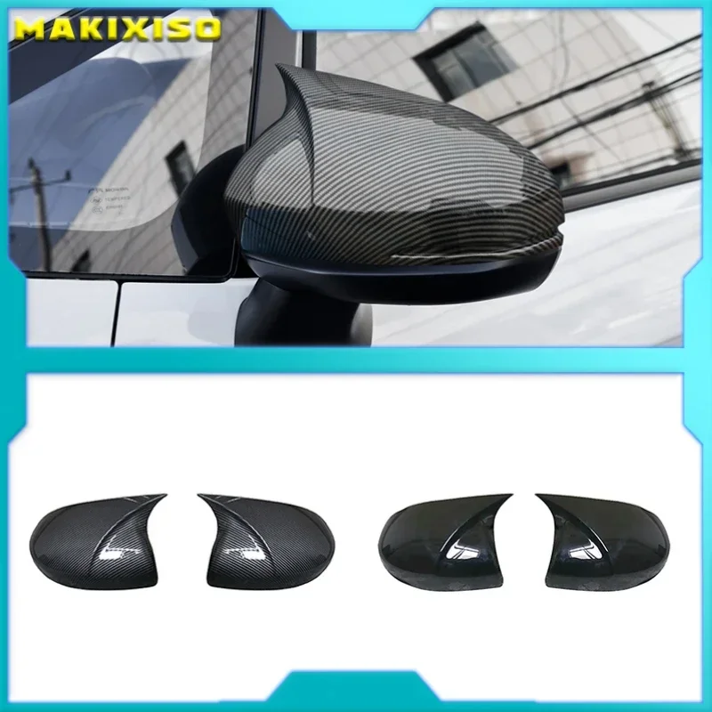 

For Honda Shuttle Fit Jazz GK5 2014 2015 2016 2017 2018 2019 2020 Car Exterior Wing Door Side Rearview Mirror Cover Cap Lid