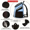 Portable Mesh Dog Bag Breathable Dog Backpack Foldable Large Capacity Dog Bag,Large capacity breathable dog outdoor backpack 3