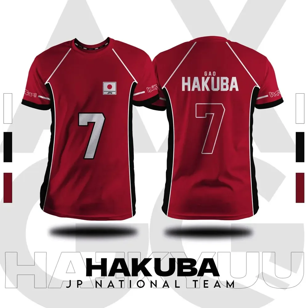 T Shirts Haikyuu Fukurodani Anime Cosplay Men Women Summer