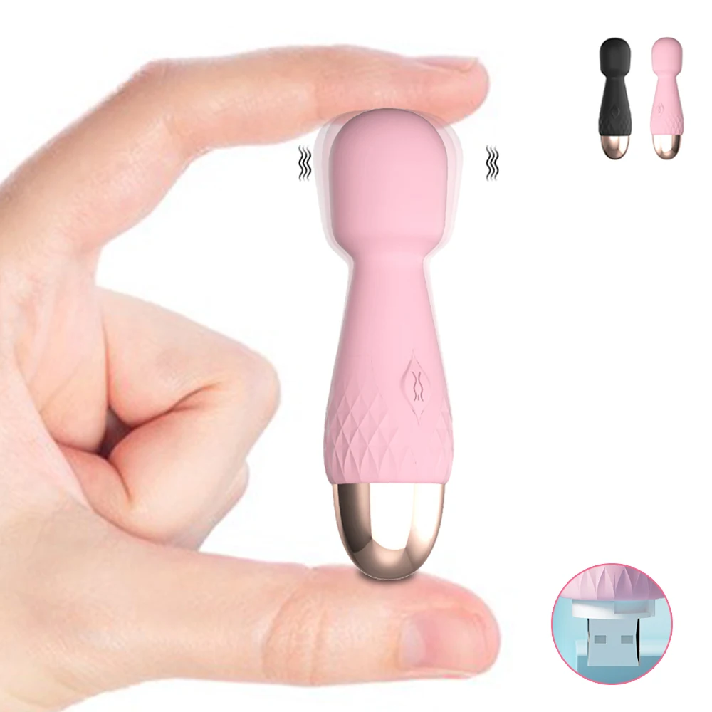10-speed Mini Vibrator G-Spot Vibration Dildo Erotic Clitoral Stimulation Breast Massager Anal Plug Adult Sex Toys for Women sex toys