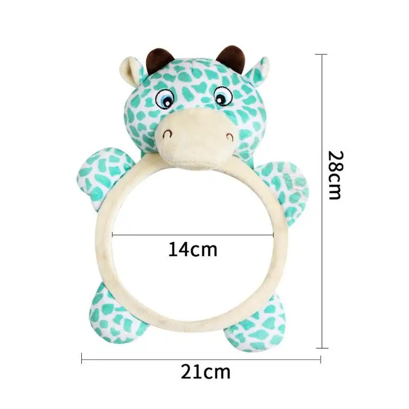 Cute Baby Rear Facing Mirrors Adjustable Safety Car Baby Mirror Back Seat Headrest Rearview Mirror Car Safety for Kids Child