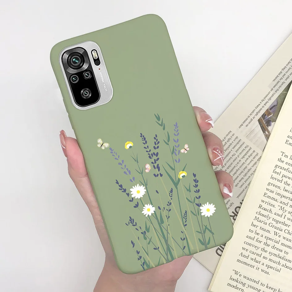 Cute Fashion Heart Avocado Soft Silicone Phone Case for Xiaomi Redmi Note Series