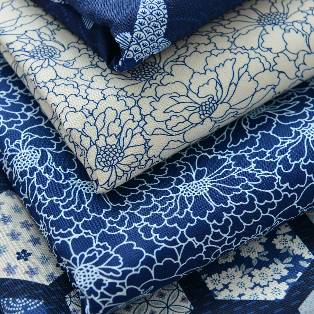 Cotton Clothing Fabric 100 * 145cm DIY Sewing Material Tablecloth Pillow Cover Cloth