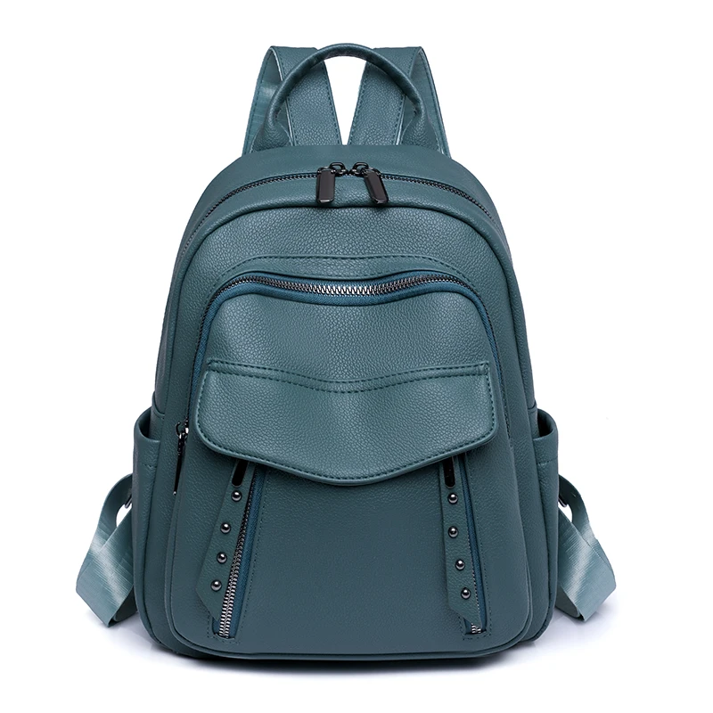 

Luxury backpack women pu leather backpack anti-theft travel backpack 2023 New fashion school bags shoulder bags mochila feminina