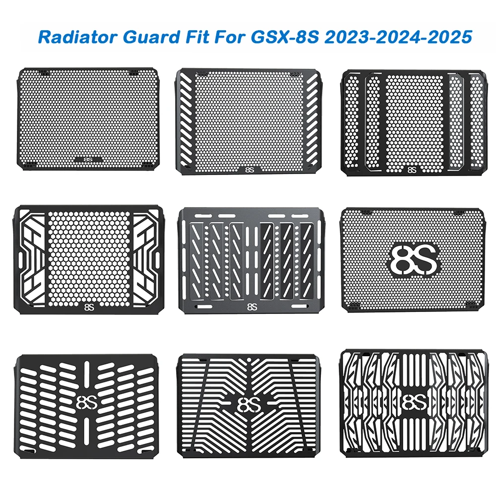 

Motorcycle Accessories For SUZUKI GSX-8S GSX 8S GSX8S 2023 2024 2025 GSX 8 S Radiator Grille Guard Cover Fuel Tank Protection