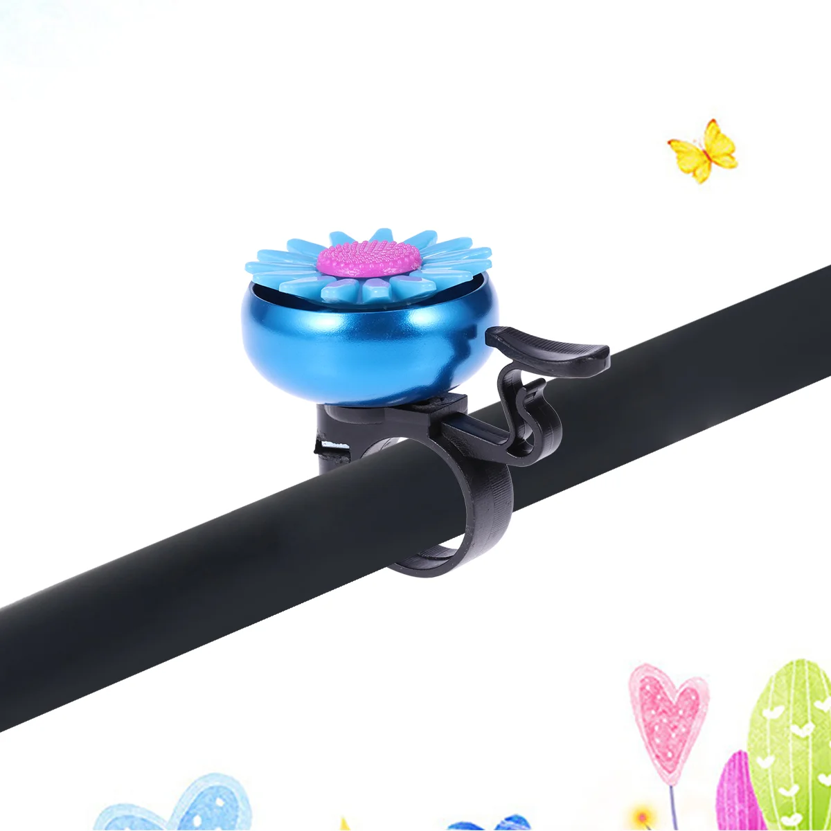 

Bike Bell Lightwight Sunflower Bell for Cycle Bike Bicycle