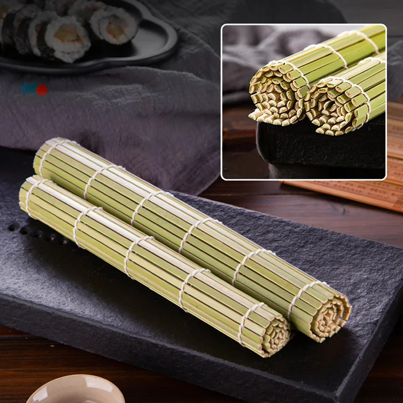 Sushi Rolling Tool Sushi Rolling Mat Sushi Tools GIANXI 1PC Kitchen Sushi Tool Bamboo Rolling Mat DIY Onigiri Rice Paddles Tools Bamboo Sushi Mat Japanese Machine Tool