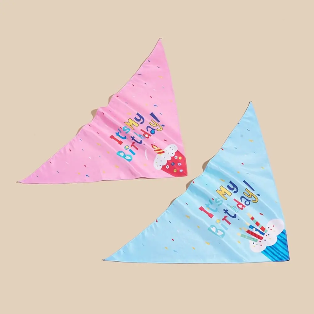 Cute Pet Birthday Party Set Decorative Dog Sequins Hat Cat Birthday Hat Bow Tie Adjustable Birthday Banner