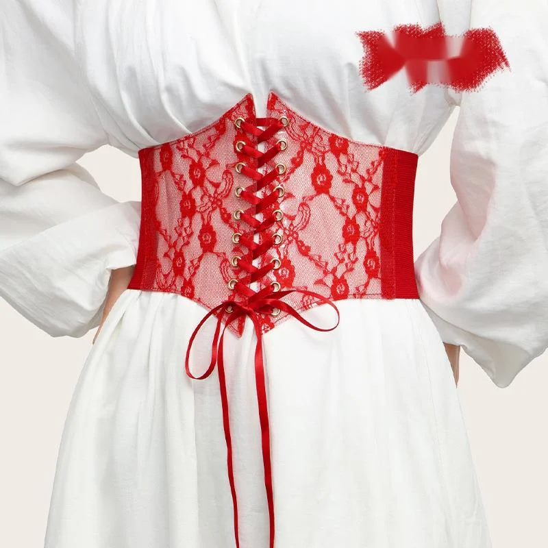 Nouvelle mode européenne et américaine style unique cercle été amour sangle papillon accessoires ultra large taille taille large couverture décoration_voghion.com