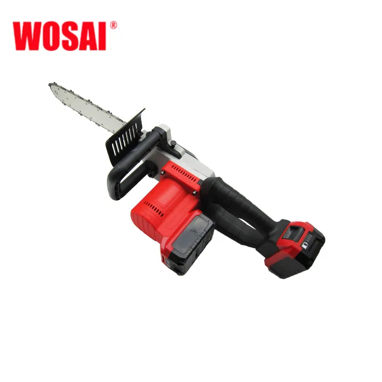 40v Cordless Battery Powered Hand Chain Saw To Cutting Wood For Garden