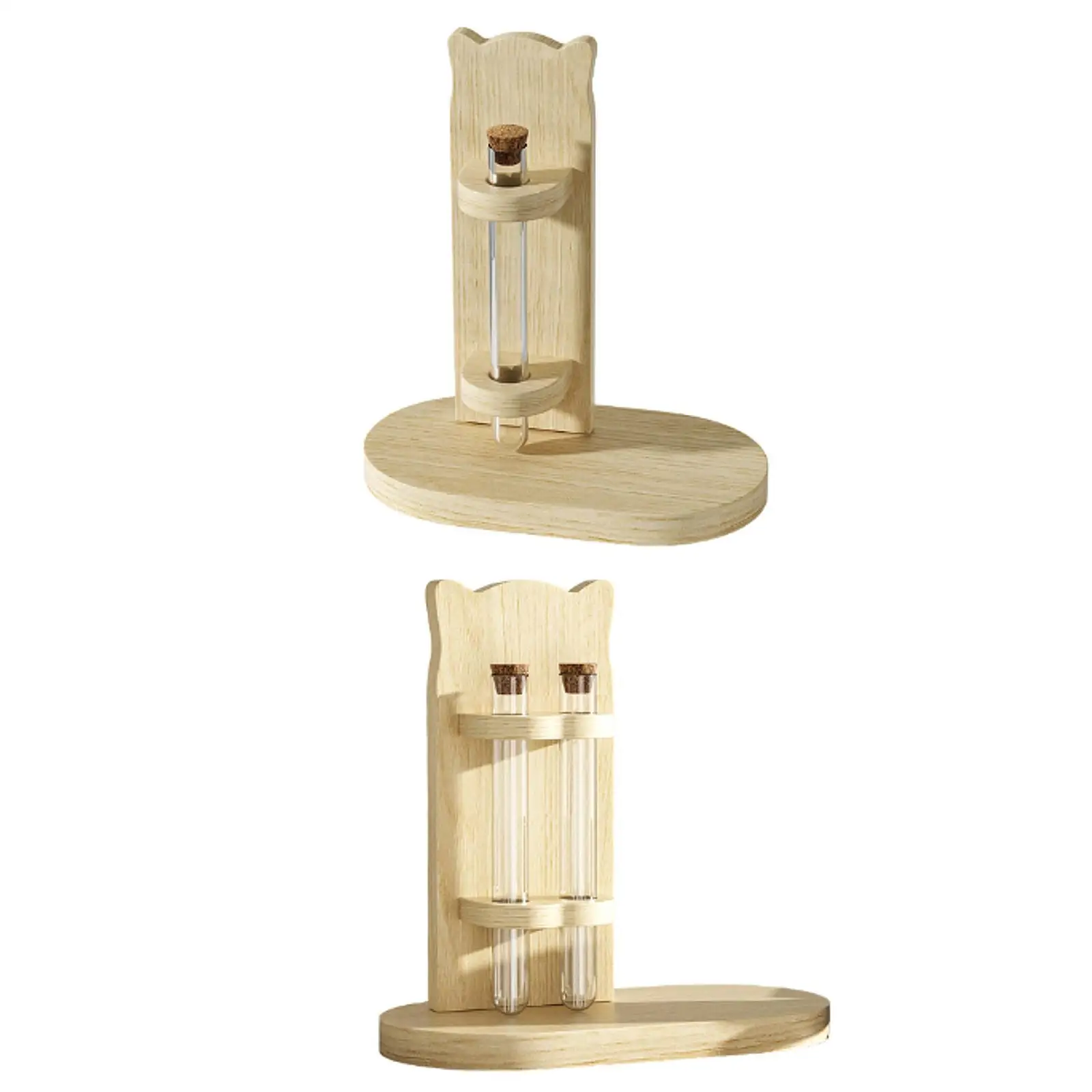 Commemorative Cat Whiskers Beard Storage Smooth Surface Wood Cats