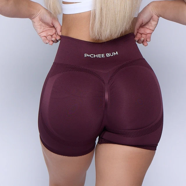 2023 Women Gym Shorts Pchee High Waist Seamless Shorts Women Bum