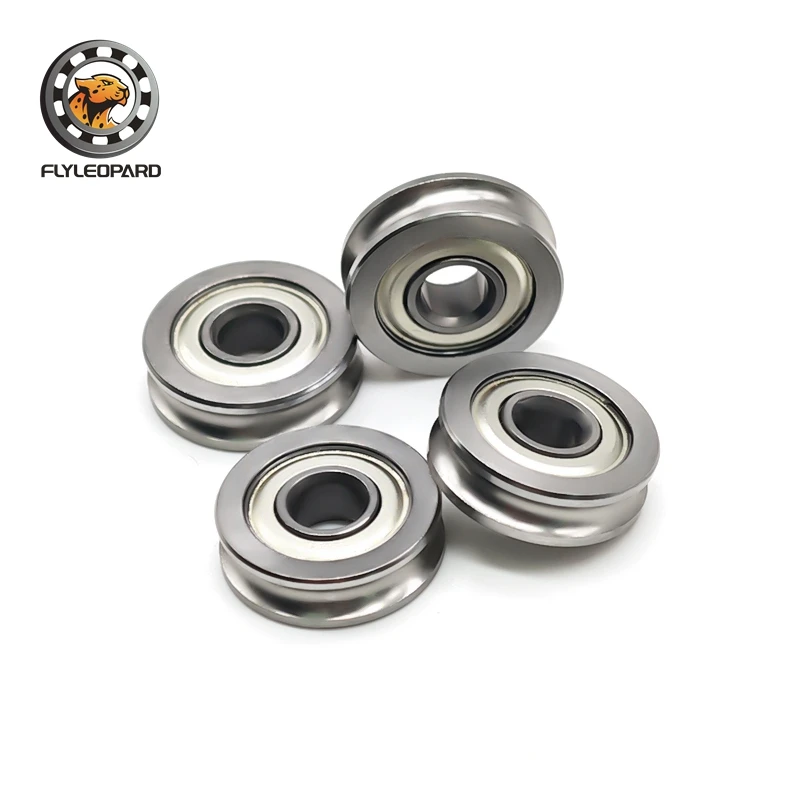 604UU 4x13x4 mm U Grove Ball Bearing Carbon Steel Bearing 4x12x4mm 604UU 10PCS