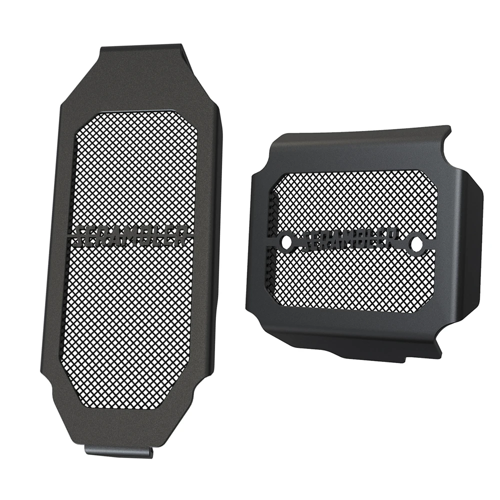Protezione Della Griglia Dello Schermo Del Radiatore Protezione Della Copertura Del Radiatore Dell'Olio Per Ducati Scrambler Sixty2 Cafe Racer Italia 