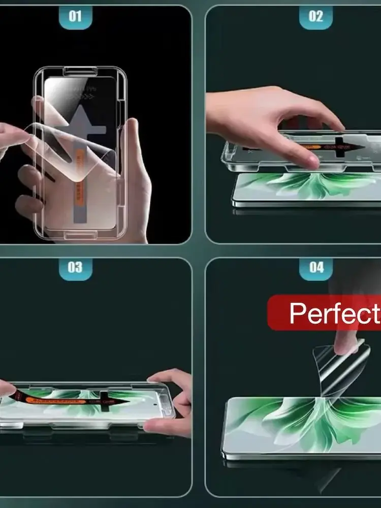 Premium HD Anti-ICK Glass Screen Protector - 3-Pack