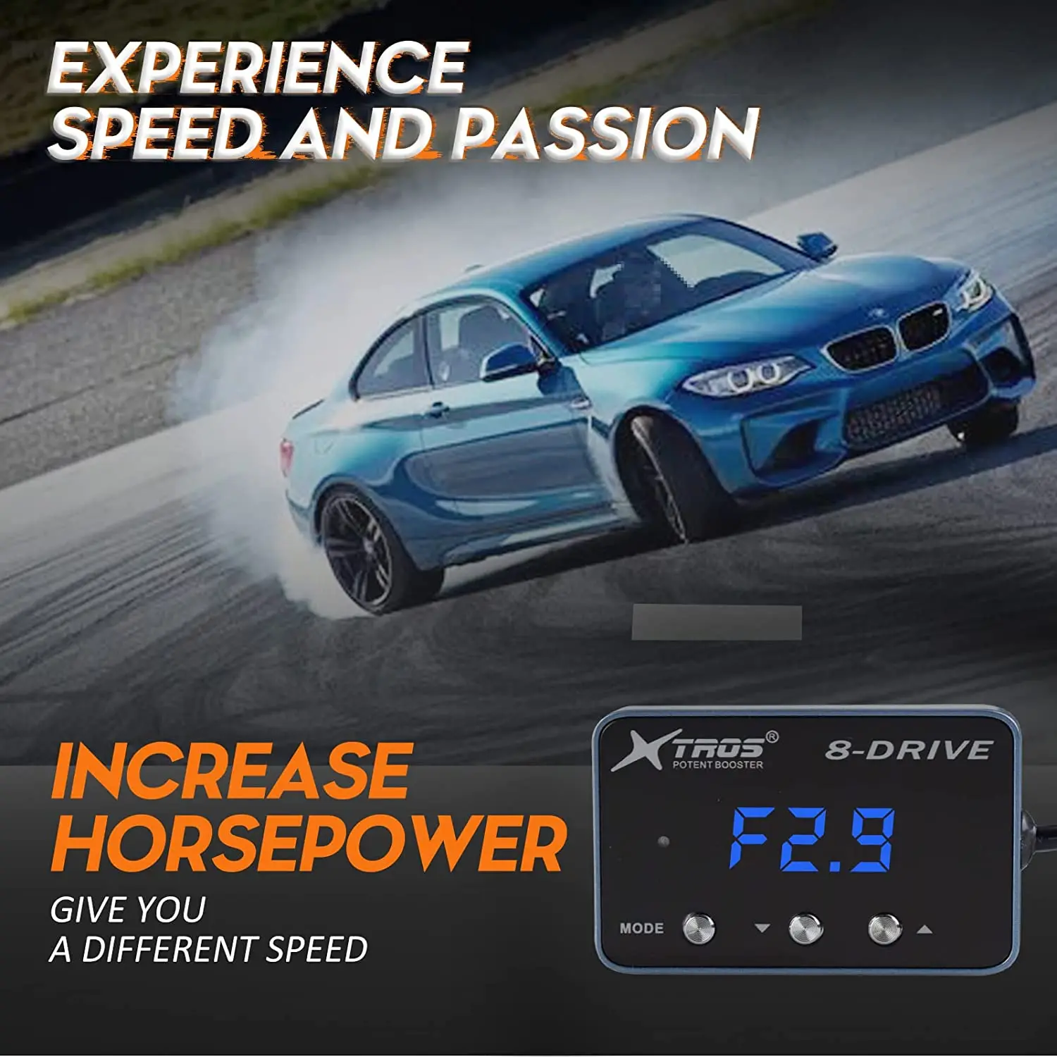 Throttle Response Controller 8 Drive Modes Racing Accelerator WAK-988 for BMW 2002+ Hyundai Genesis 2009+ MINI ONE