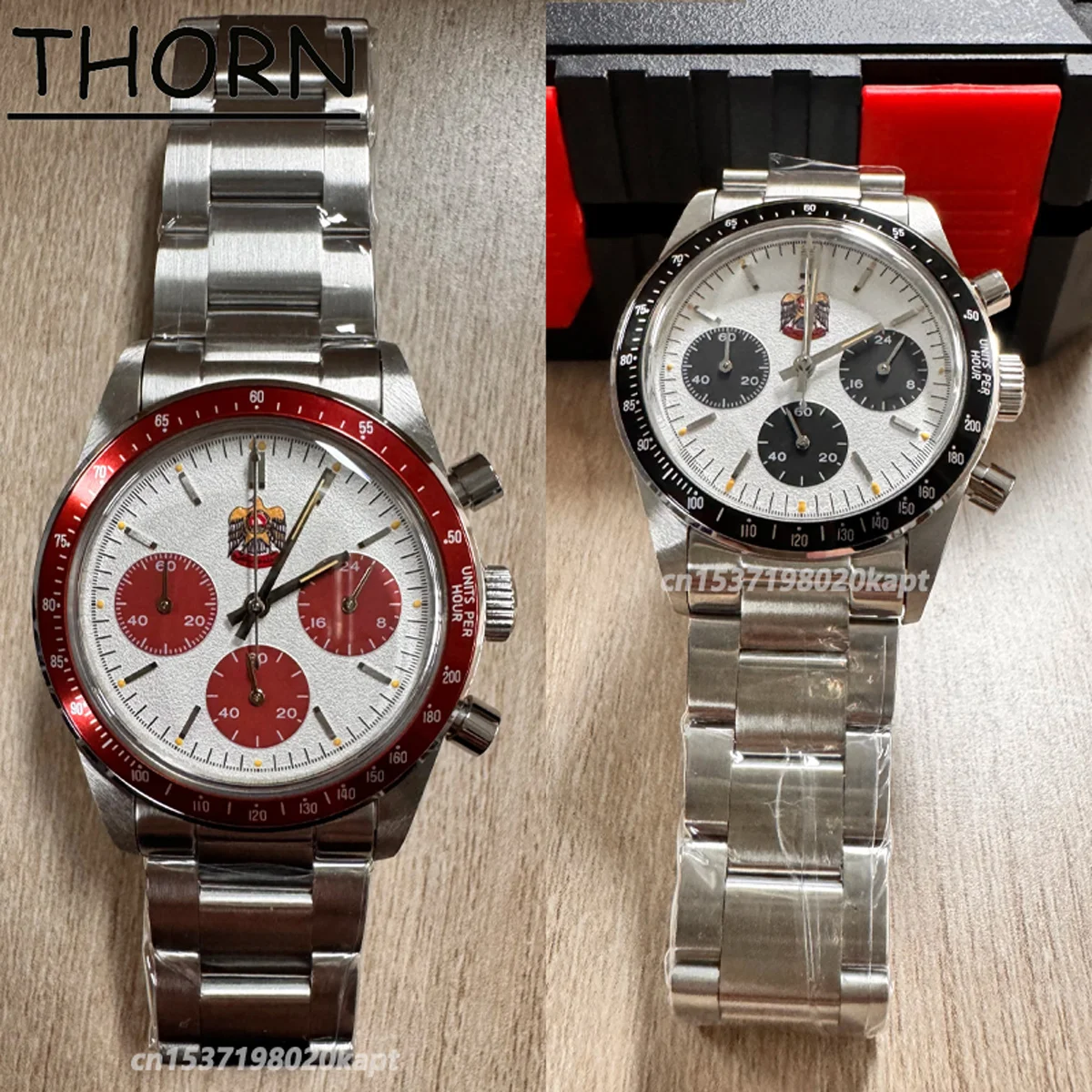 Thorn T010 Middle East Eagle VK63 Quartz Movement Chronograph