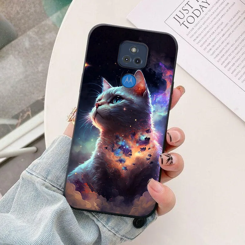 Sleek Silicone Protective Case for Motorola G Play 2021 - Fashionable TPU Back Cover Bumper
