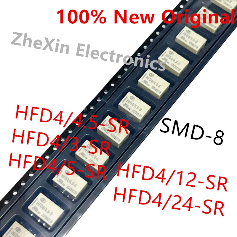 

10PCS/Lot HFD4/4.5-SR 、HFD4/3-SR 、HFD4/5-SR 、HFD4/12-SR 、HFD4/24-SR New Original Signal Relay HFD4/12-S 、HFD4/24-S 、HFD4/5-S
