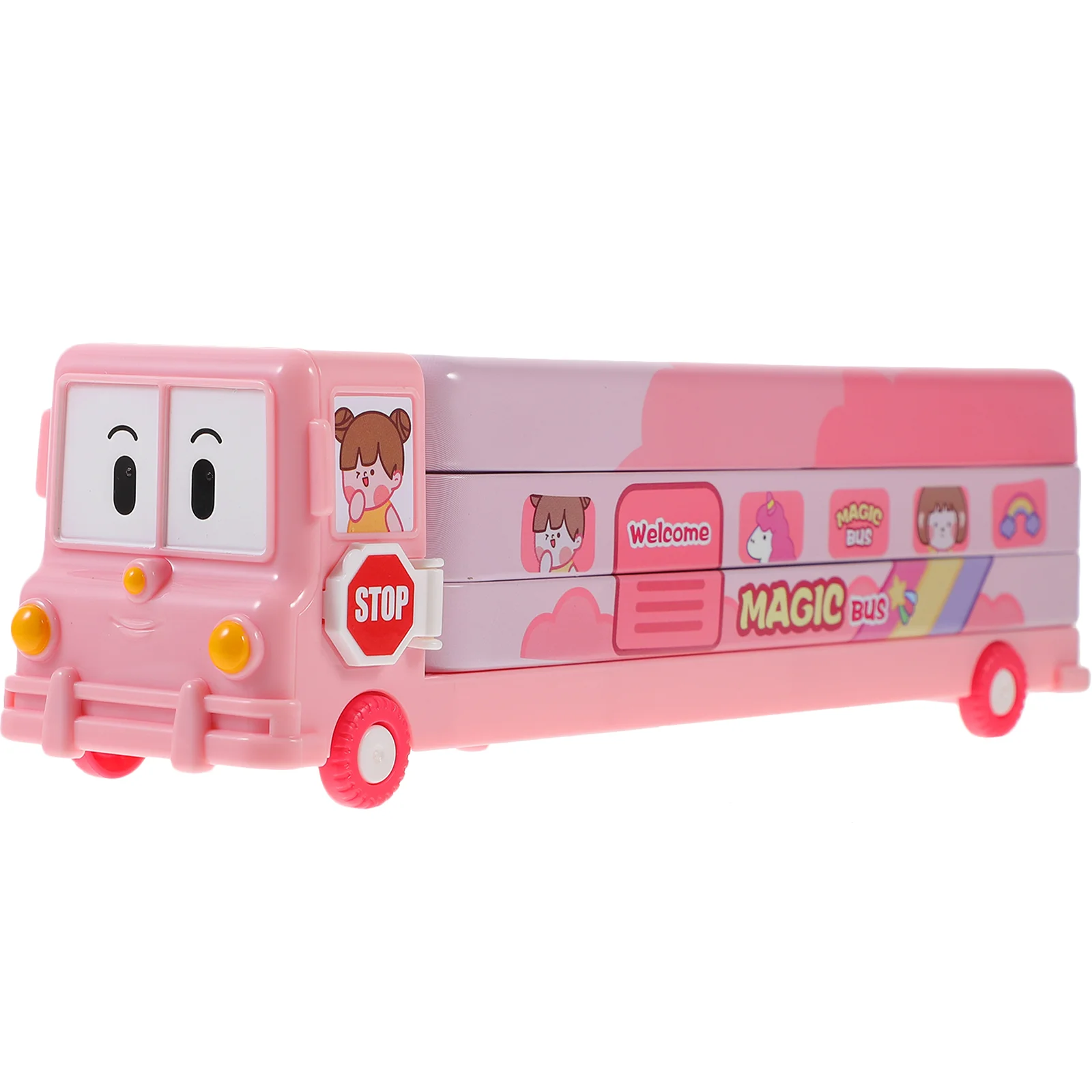

Kids Stationery Toys Children’s Large Pencil Organizer Storage Box Creative Case