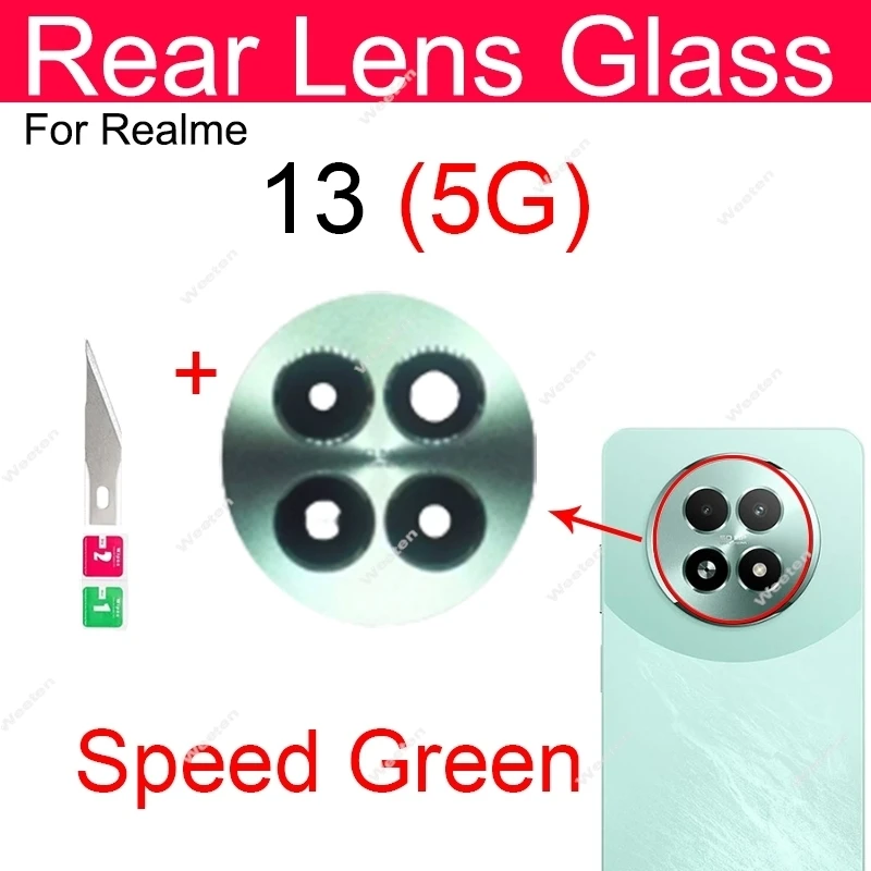 Premium Rear Camera Glass Lens with Adhesive for Easy Replacement - High-Quality Repair Component